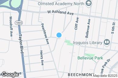 Map image of the property - 4603 Picadilly Ave