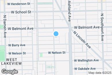 Map image of the property - 3125 N Paulina St