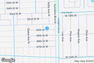 Map image of the property - 2509 50th St W