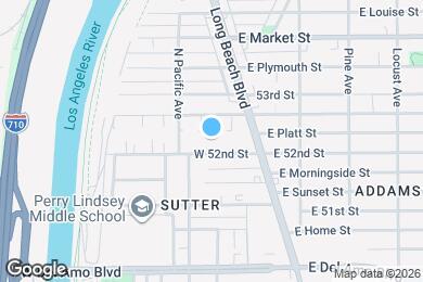 Map image of the property - 43 W 52nd St