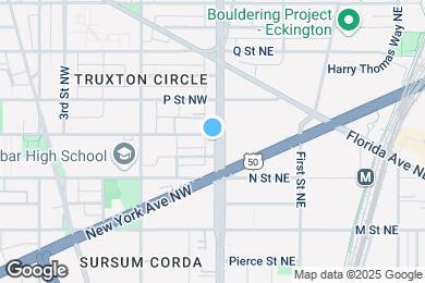 Map image of the property - 1336 N Capitol St NW