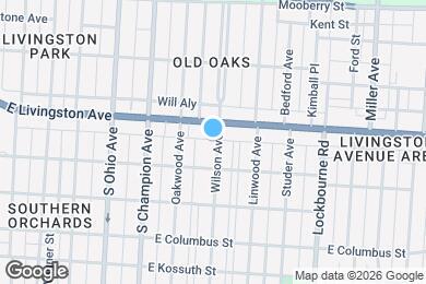 Map image of the property - 813 Wilson Ave