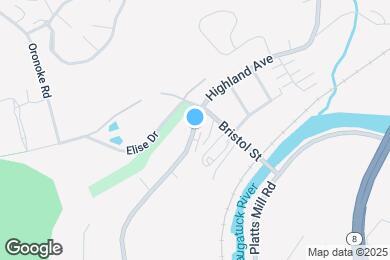 Map image of the property - 1521 Highland Ave
