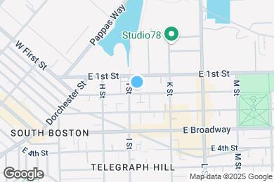 Map image of the property - 592 E 2nd St