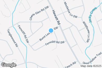 Map image of the property - 3798 Burnt Leaf Ln SW