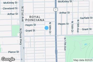 Map image of the property - 921 N 19th Ave