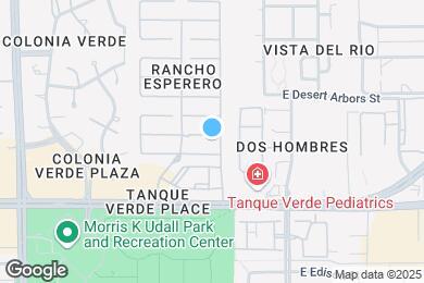 Map image of the property - 7456 E Placita del Espiritu