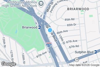 Map image of the property - 138-28 Queens Blvd