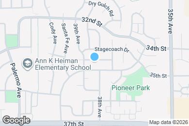 Map image of the property - 3808 Ironhorse Dr