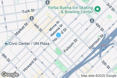 Map image of the property - 973 Howard St