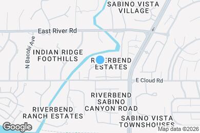 Map image of the property - 6974 E Rivercrest Rd