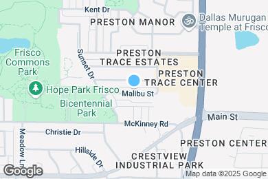 Map image of the property - 8640 Malibu St