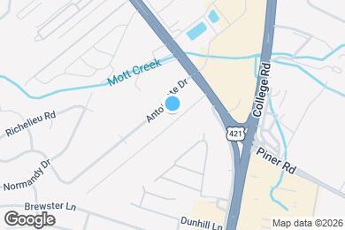 Map image of the property - 1100 Wildflower Dr