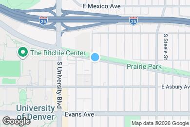 Map image of the property - 2500 E Jewell Ave