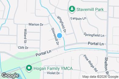 Map image of the property - 119 Stavemill Dr