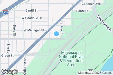 Map image of the property - 355 Saint Clair Ave