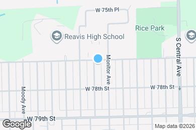 Map image of the property - 7709 Mayfield Ave