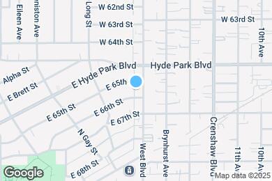 Map image of the property - 6539 West Blvd