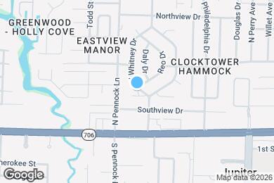 Map image of the property - 204 W Whitney Dr