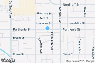 Map image of the property - 20560 Parthenia St