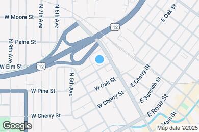 Map image of the property - 22 W Pine St