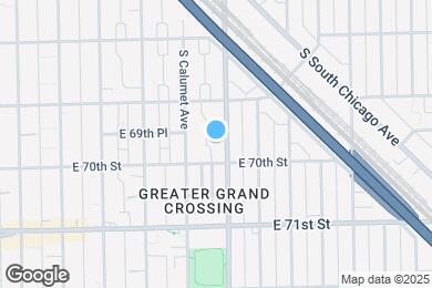 Map image of the property - 6940 S King Dr