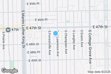 Map image of the property - 4734 S St Lawrence Ave