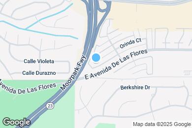 Map image of the property - 1656 Orinda Ct