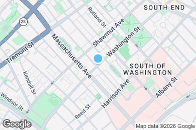 Map image of the property - 1714 Washington St