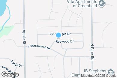 Map image of the property - 1230 Redwood Dr