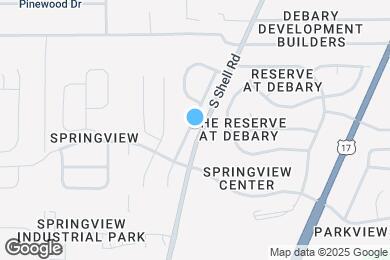 Map image of the property - 345 Oak Springs Dr