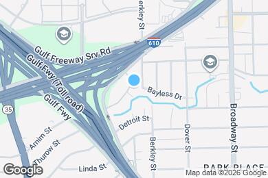 Map image of the property - 7313 Gulf Fwy