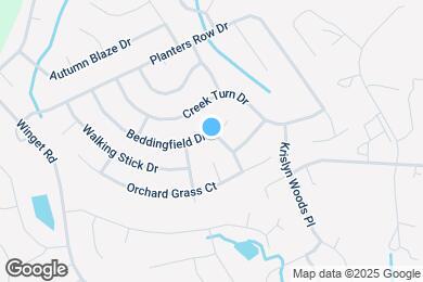 Map image of the property - 12928 Beddingfield Dr