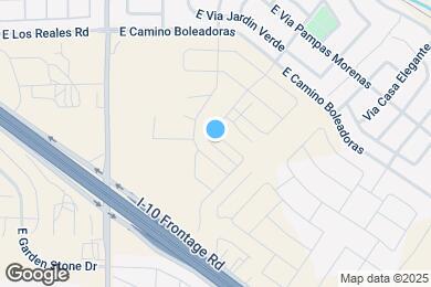 Map image of the property - 7480 S Via Bombachas