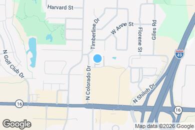 Map image of the property - 3239 W Montrail Pl