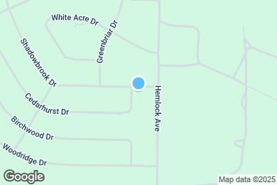 Map image of the property - 6067 Shadowbrook Dr