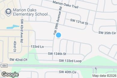 Map image of the property - 3680 SW 133rd Loop
