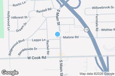 Map image of the property - 878 S Main St