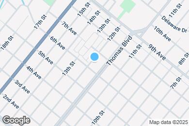 Map image of the property - 3418 12th St