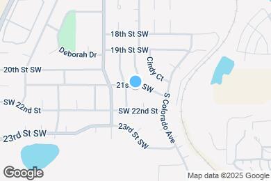 Map image of the property - 832 21st St SW