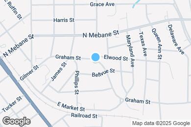 Map image of the property - 933 Graham St