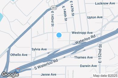 Map image of the property - 14405 Hale Ave