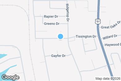 Map image of the property - 1811 Tissington Dr