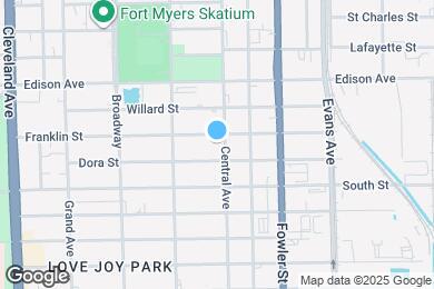 Map image of the property - 2510 Central Ave