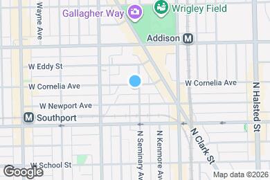Map image of the property - 1103 W Cornelia Ave