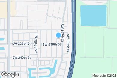 Map image of the property - 23725 SW 107th Pl