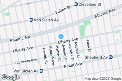 Map image of the property - 3BR 1BA w/ On Site Laundry & In Fully Gut ...