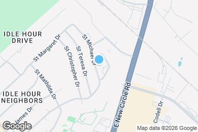 Map image of the property - 2113 Saint Michael Dr