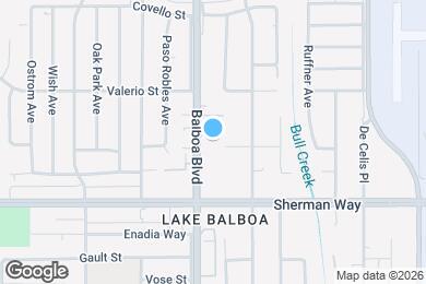 Map image of the property - 7310 Balboa Blvd