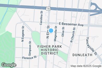 Map image of the property - 828 N Elm St